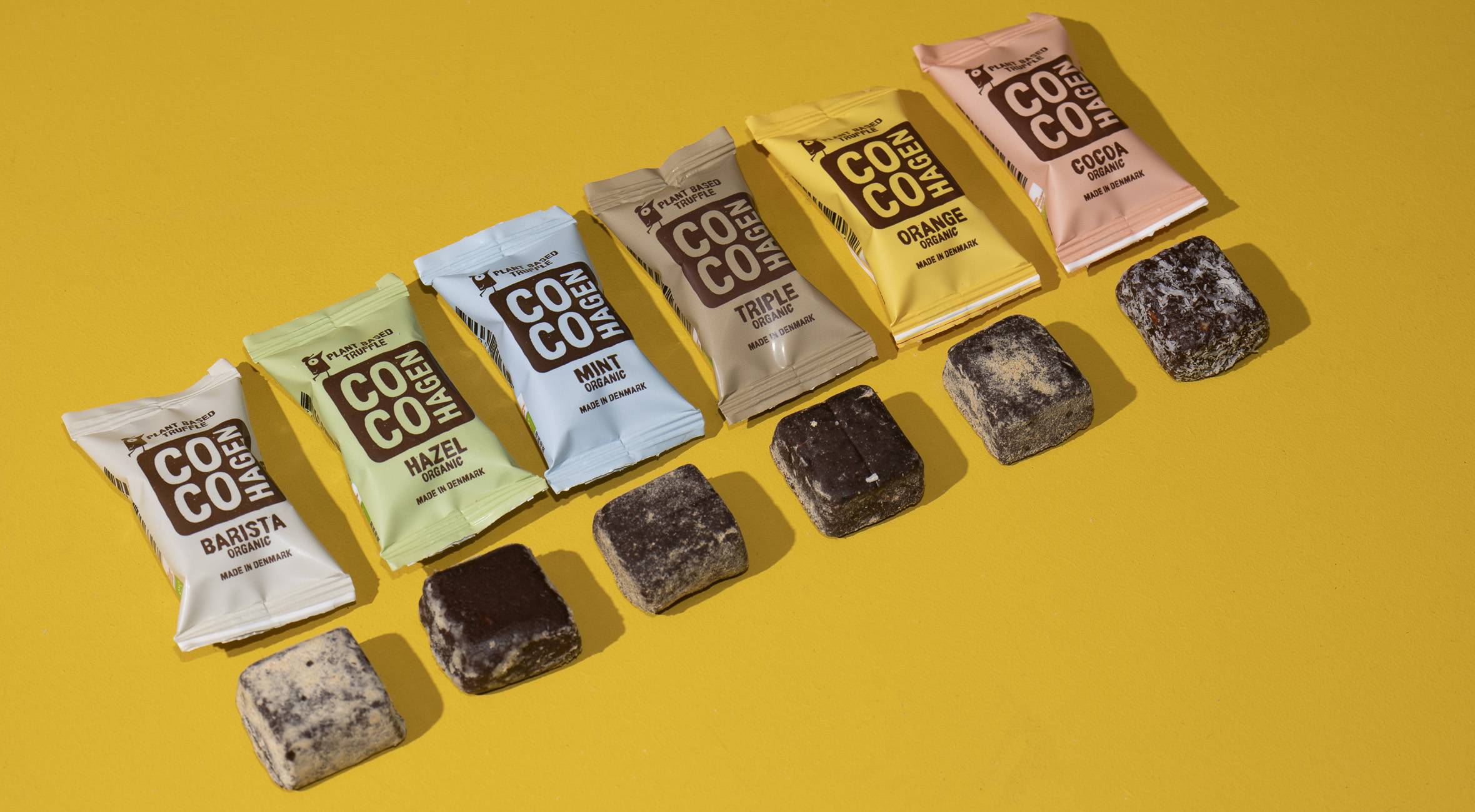Frit valg til alt i COCOHAGENs webshop – Hypet startup eksporterer plantebaserede kakaotrøfler til Paris, New York og LA! Du får gratis levering til pakkeshop