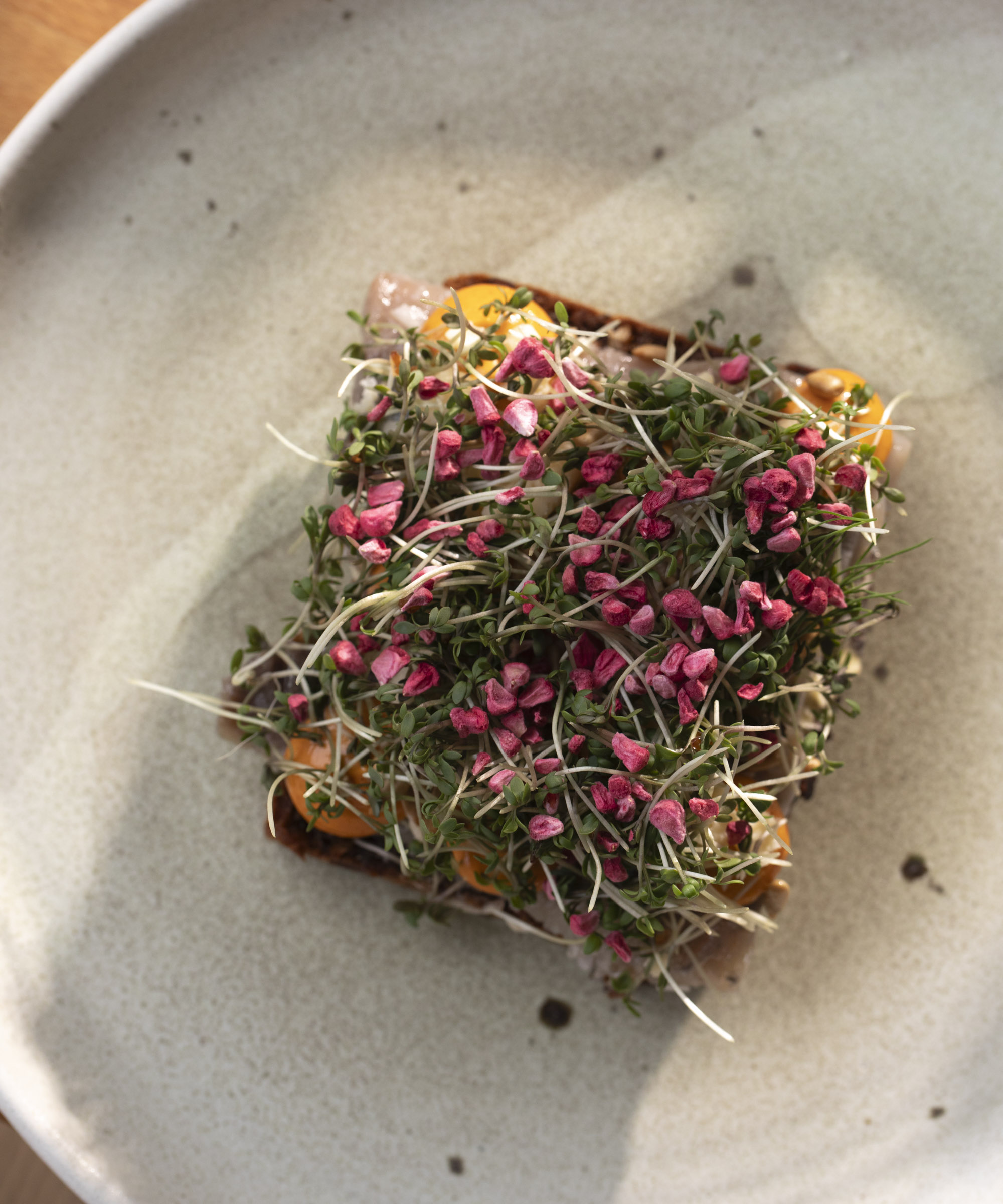 Two smørrebrød and a dessert at Judie – Their ingenious twists on traditional smørrebrød are making waves in Nyhavn, earning 5 stars in Berlingske and 5 hearts in Politiken