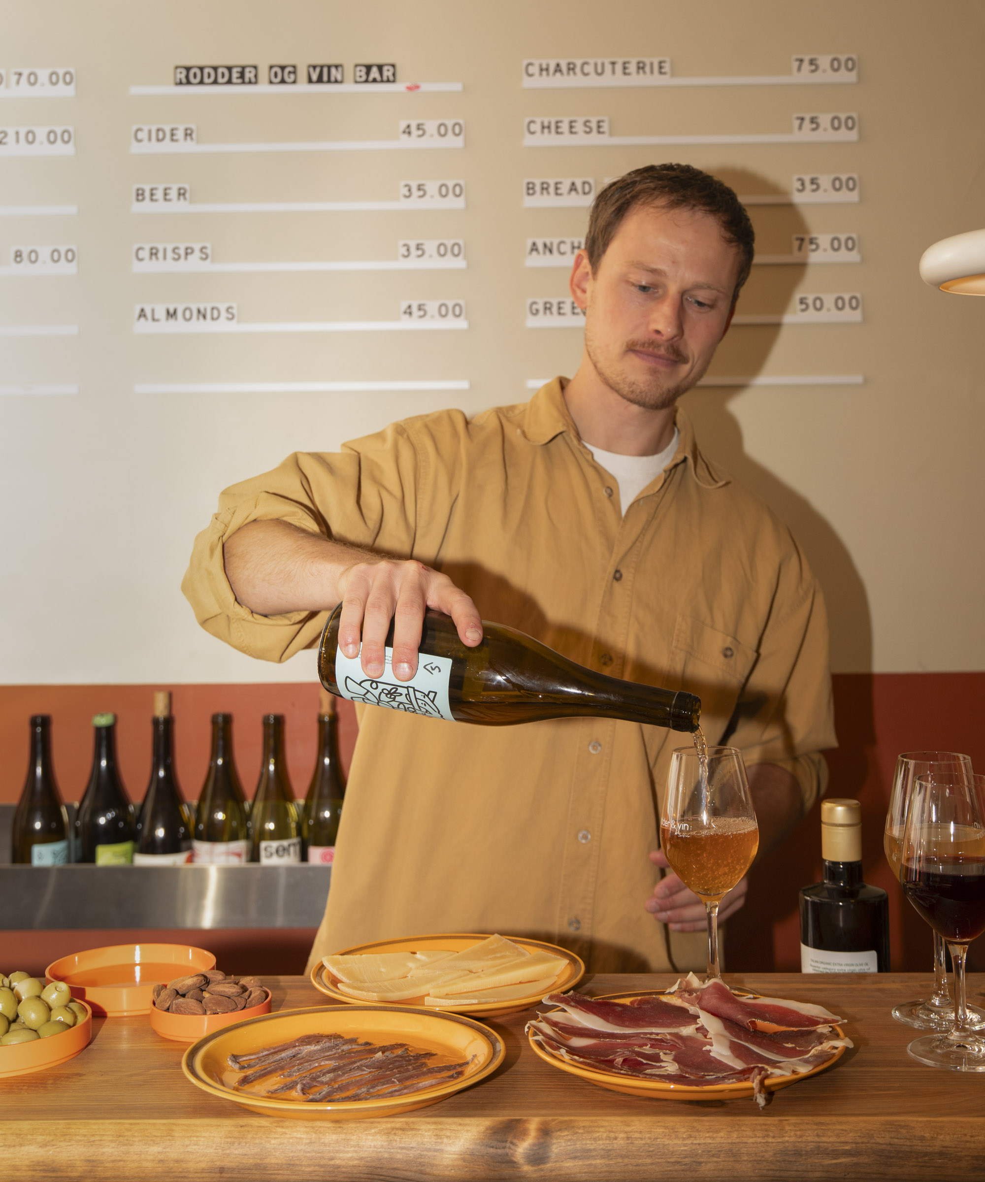 Pick whatever you like at Rødder & Vin Bar – Some of the best wine importers in the business have opened a laid-back bar in Nørrebro with an unbeatable selection of wine and snacks