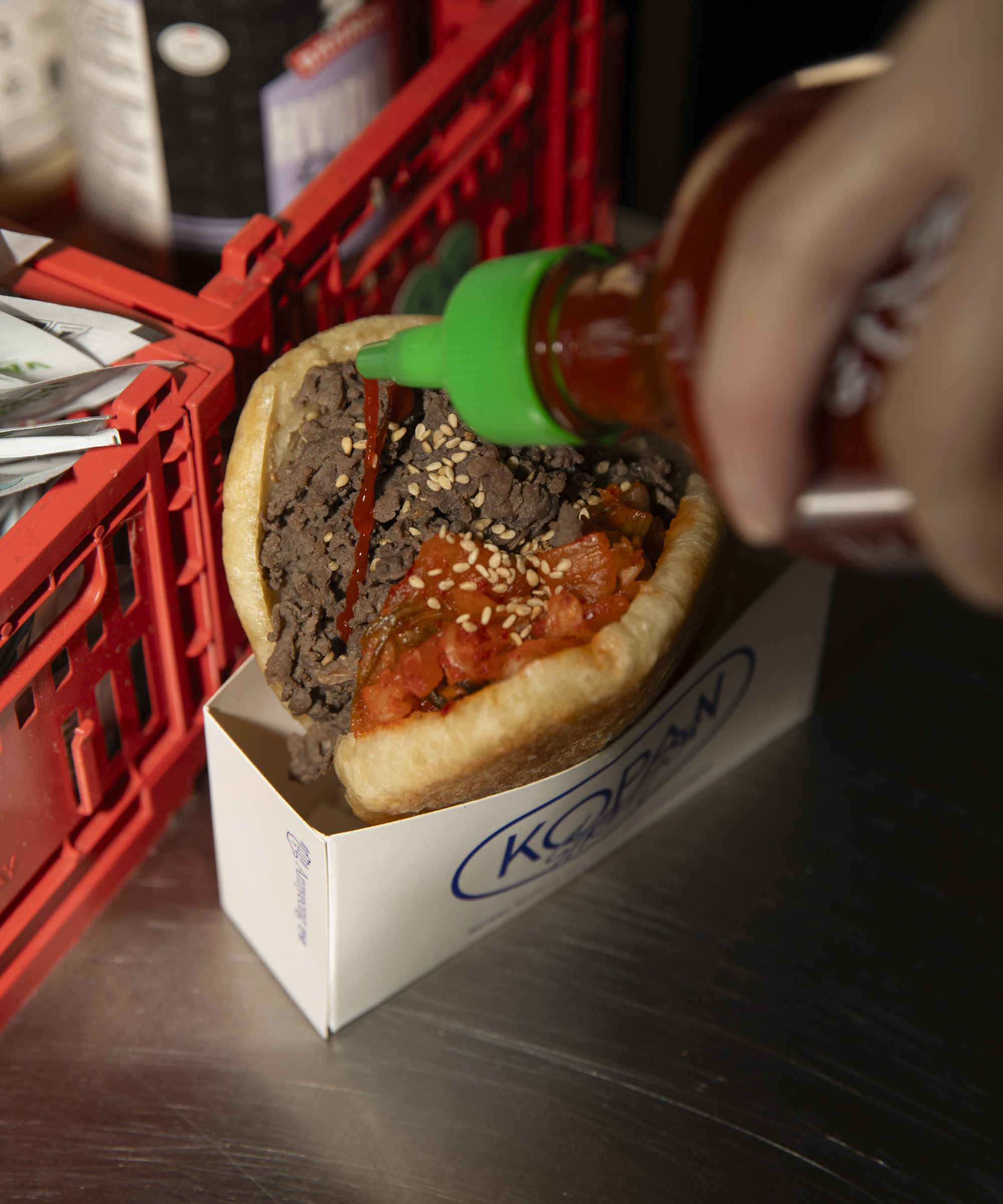 Pick any hotteok + soft drink at KOPAN STREET in city center – The first and only hotteok bar in Europe serves up authentic Korean street food with flavors only found in Copenhagen
